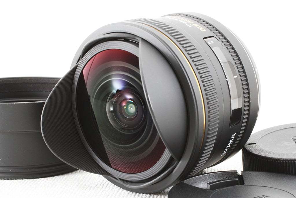 美品◆SIGMA 10mm F2.8 EX DC FISHEYE HSM Nikon
