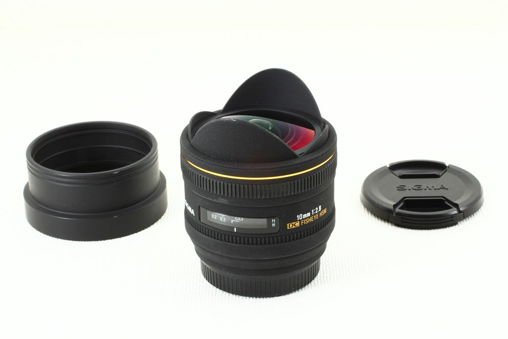 極上品◆SIGMA 10mm F2.8 EX DC FISHEYE HSM Sony A