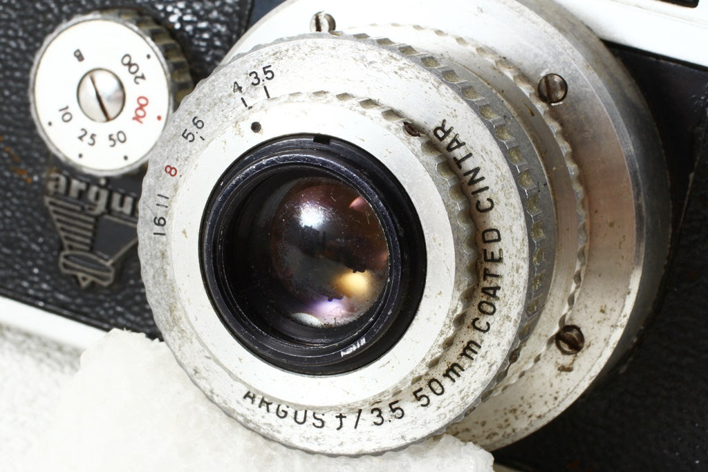 ジャンク品◆Argus Coated Cintar 50mm F3.5