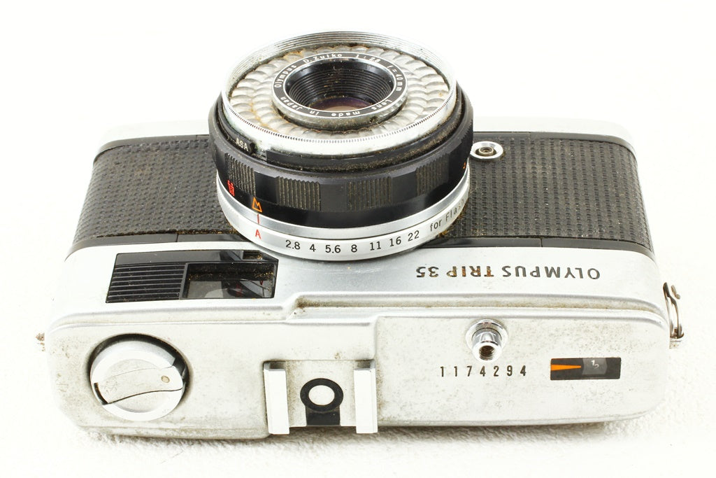ジャンク品◆OLYMPUS オリンパス TRIP トリップ 35
