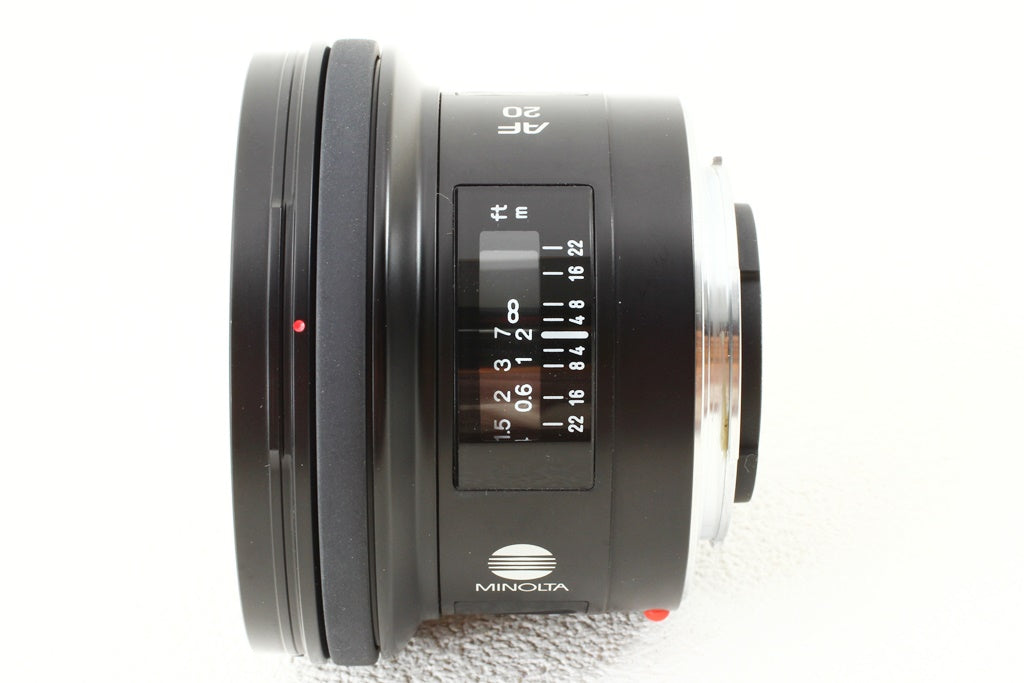 極上品◆MINOLTA AF 20mm F2.8 NEW