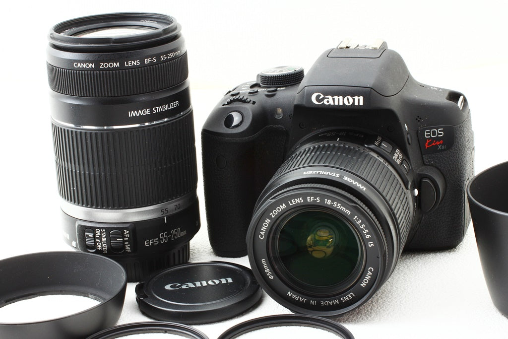 極上品◆Canon EOS Kiss X8i Wレンズキット