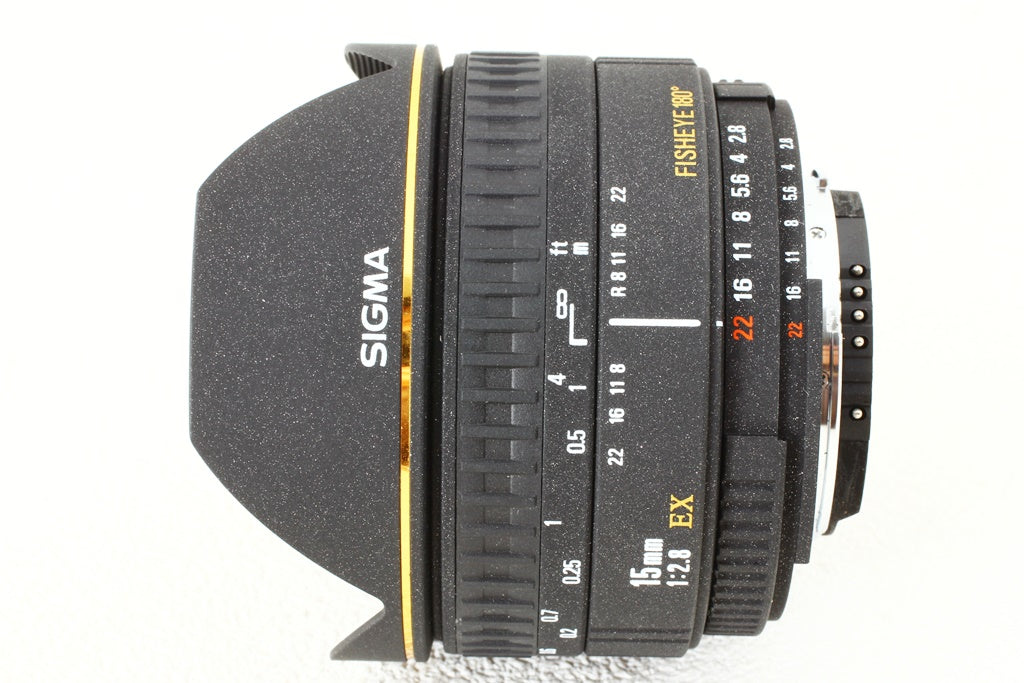 極上品◆SIGMA AF 15mm F2.8 EX Fisheye Nikon