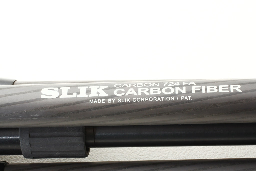 美品◆SLIK スリック カーボン 724 FA 4段三脚