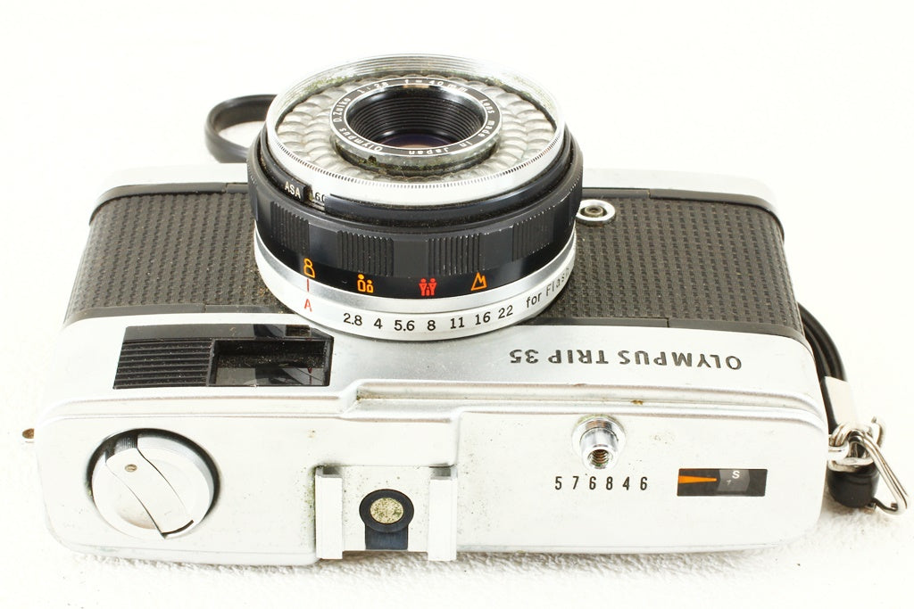 ジャンク品◆OLYMPUS TRIP トリップ 35