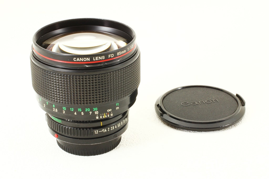 外観美品◆Canon NEW FD 85mm F1.2 L