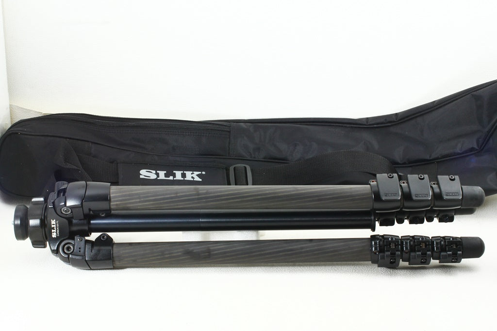 極上品◆SLIK 924 FL 大型4段三脚