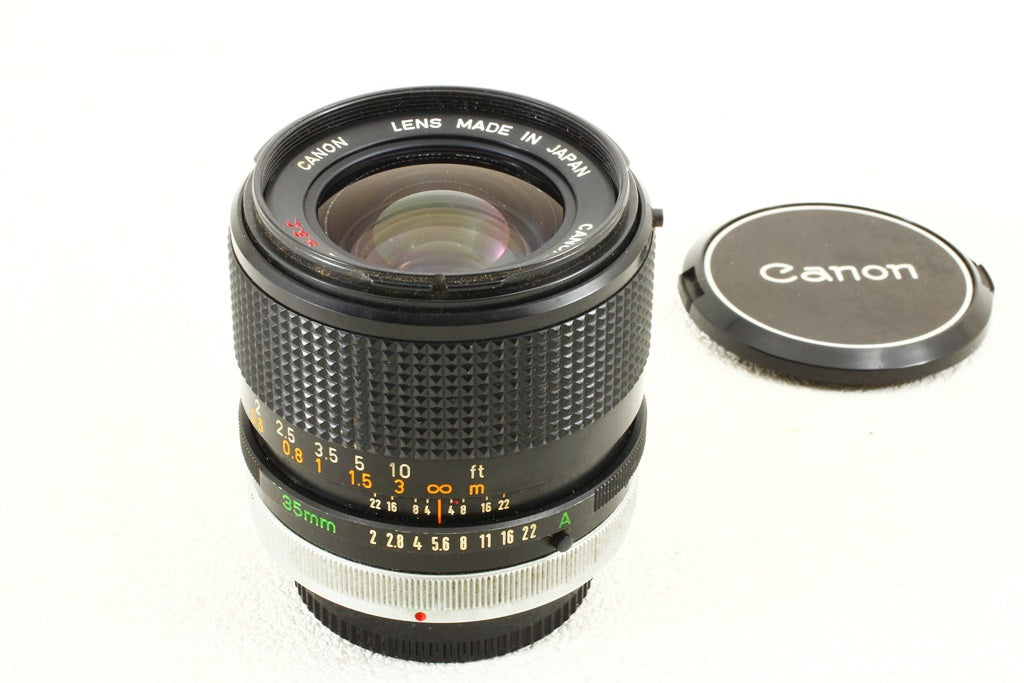 外観美品◆Canon キャノン FD 35mm F2 S.S.C