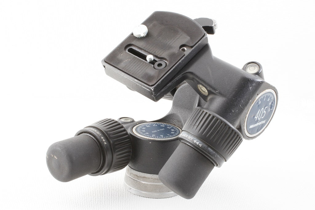 美品◆Manfrotto 405 ギア付きプロ雲台