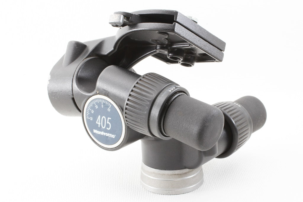 美品◆Manfrotto 405 ギア付きプロ雲台