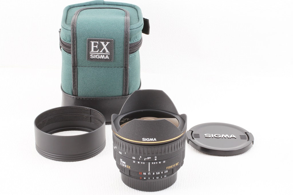 極上品◆SIGMA AF 15mm F2.8 EX Fisheye Nikon