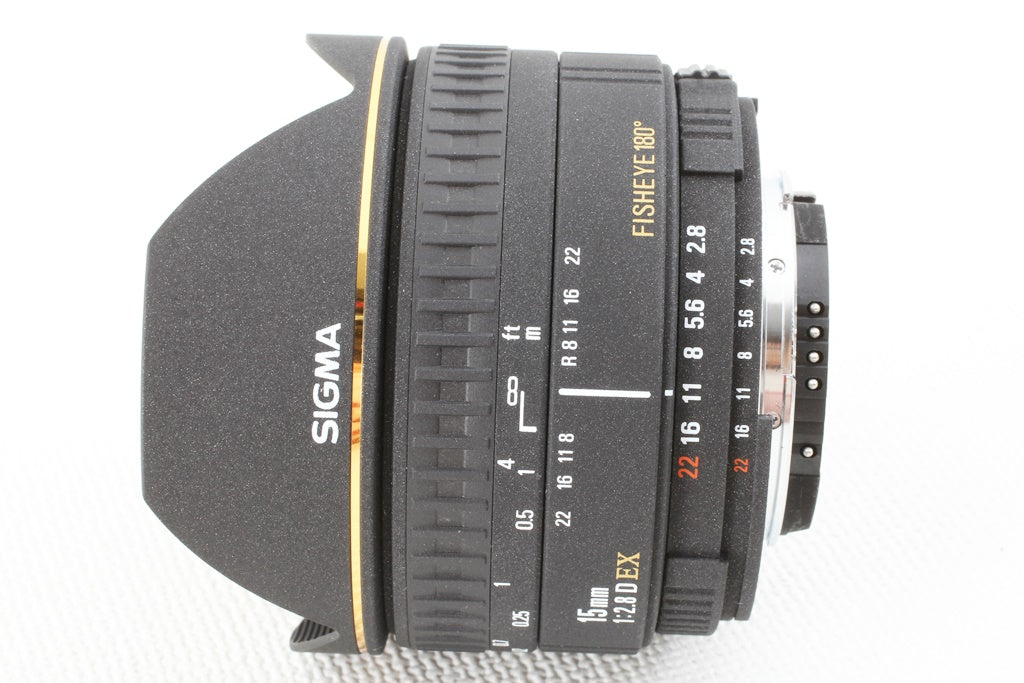 極上品◆SIGMA AF 15mm F2.8 EX Fisheye Nikon