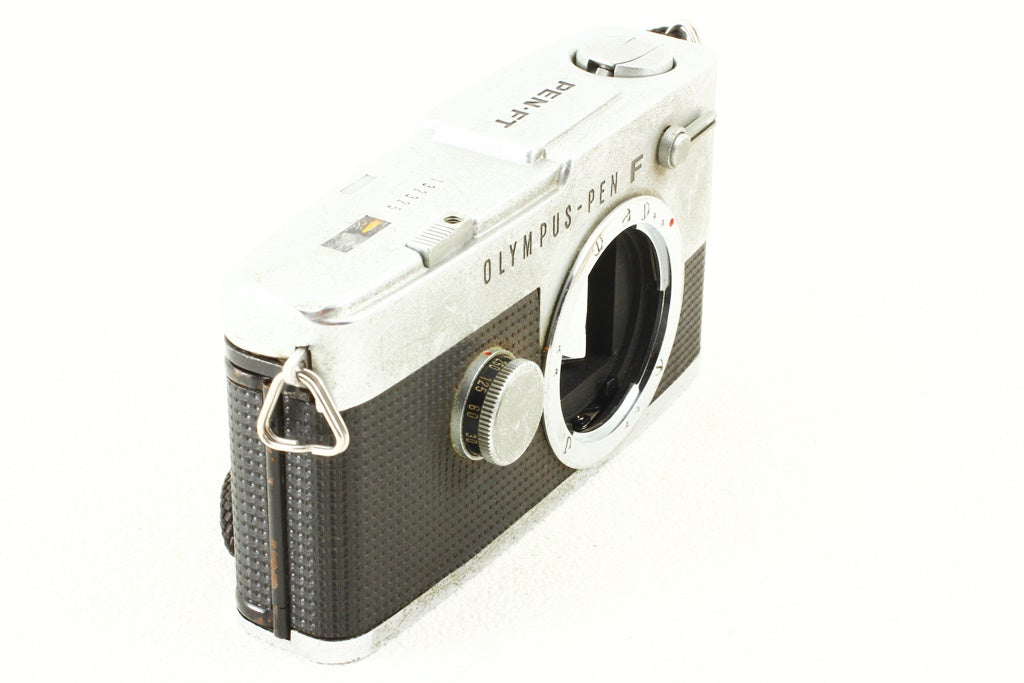 ジャンク品◆OLYMPUS PEN-FT F.ZUIKO Auto-S 38/1.8 E.ZUIKO auto-w 25/4