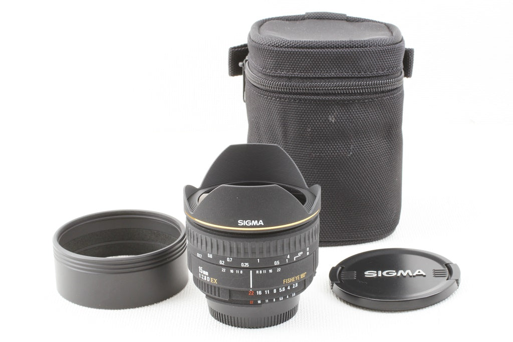 極上品◆SIGMA AF 15mm F2.8 EX Fisheye Nikon