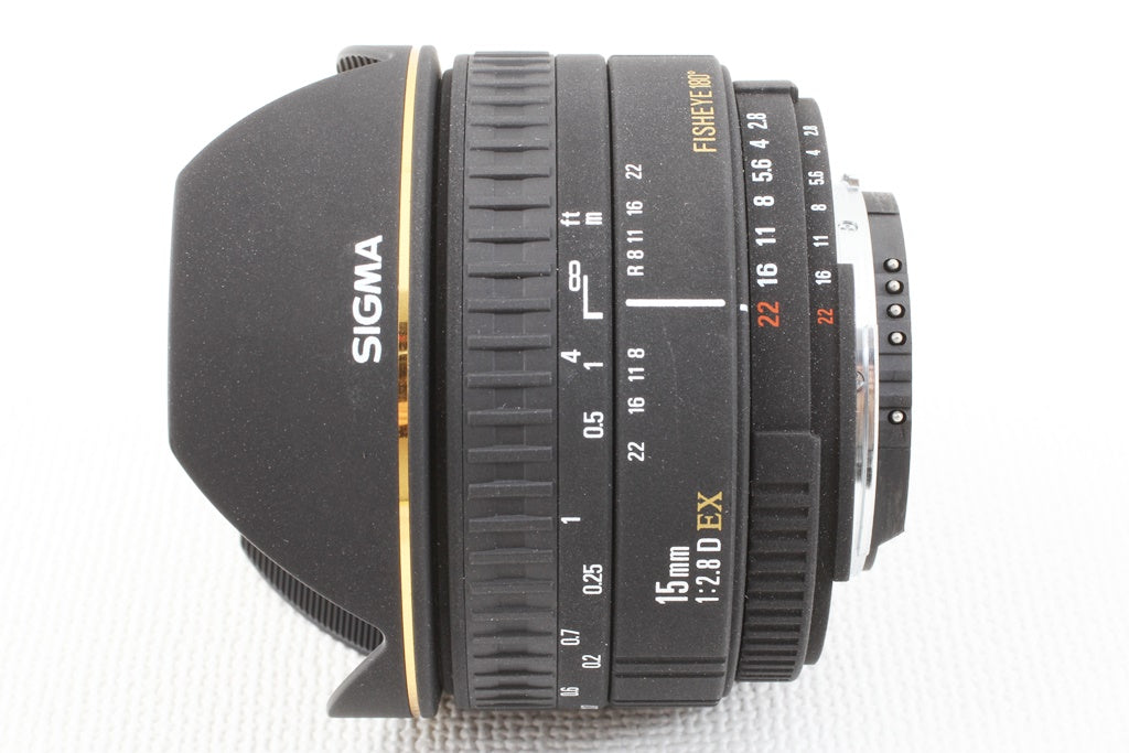 極上品◆SIGMA AF 15mm F2.8 EX Fisheye Nikon