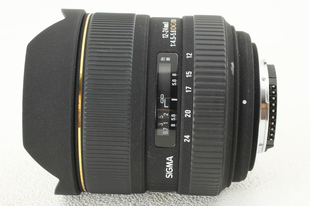 外観極上品◆SIGMA 12-24mm F4.5-5.6 EX DG HSM Nikon