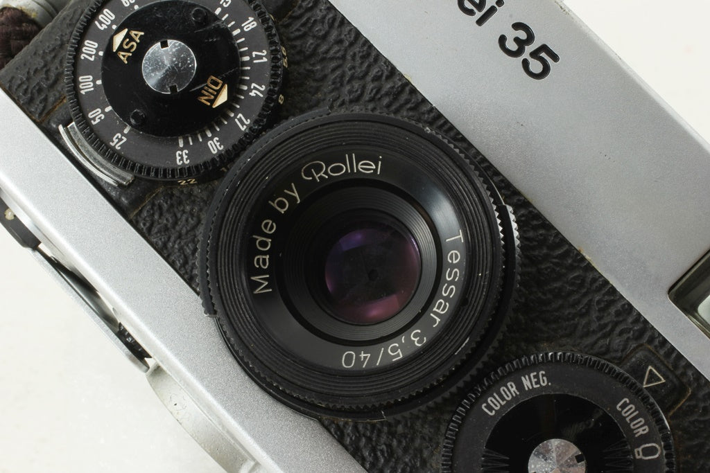 外観美品◆ROLLEI 35 Tessar 40/3.5 SINGAPORE