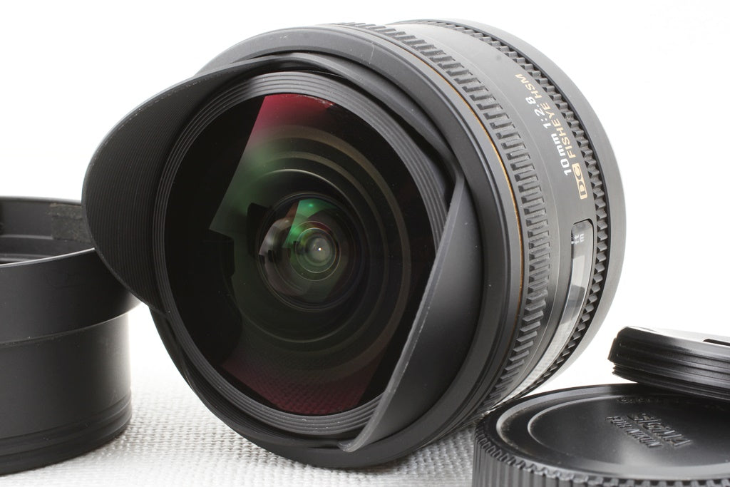 美品◆SIGMA 10mm F2.8 EX DC FISHEYE HSM Nikon