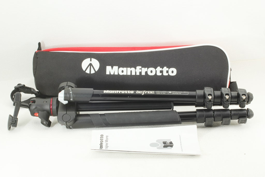美品◆Manfrotto Befreeアルミ三脚雲台キット MKBFRA4-BH