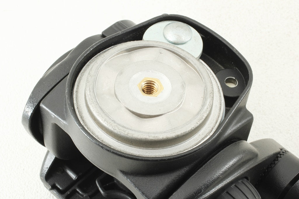 美品 Manfrottoプロビデオ雲台 501HDV 三脚 055XV