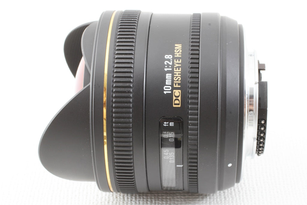 極上品◆SIGMA 10mm F2.8 EX DC FISHEYE HSM Nikon