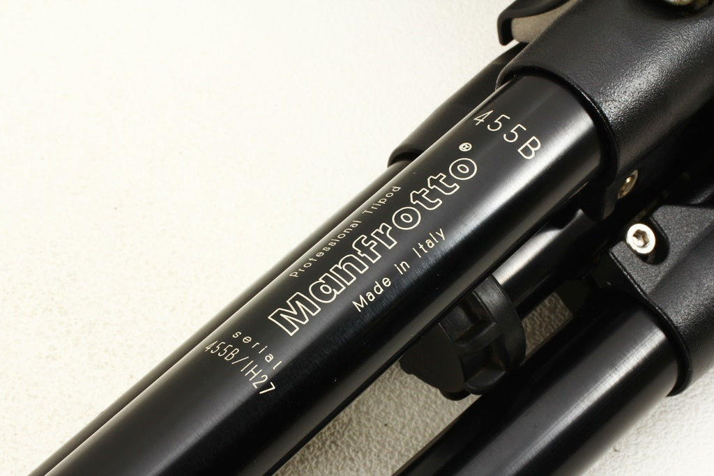 美品◆Manfrotto 455B トライミナールデュオ 三脚
