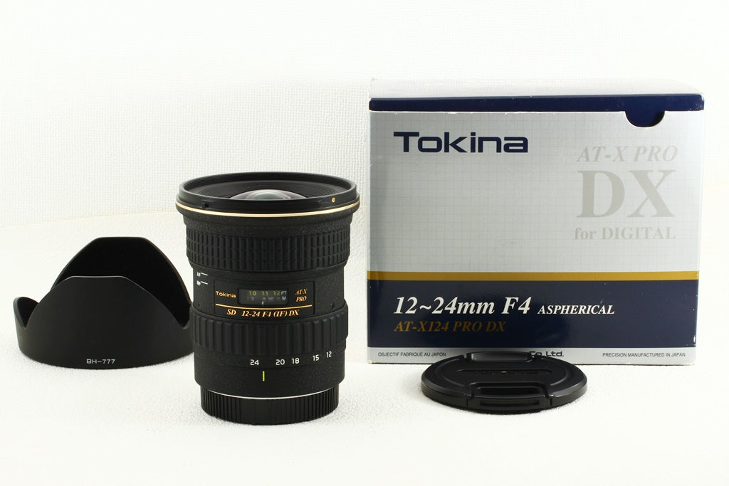 極上品◆TOKINA AT-X124 PRO DX AF12-24mm F4 Canon