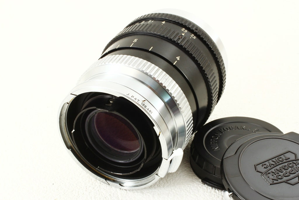 外観美品◆NIKON Auto Nikko-P 10.5cm F2.5