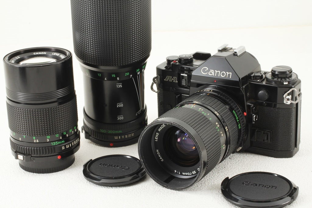 Canon A-1 & AE-1 レンズ　ジャンク ジャンク】キヤノンCanon AE-1レンズTokinaSD 70-210mm - メルカリ