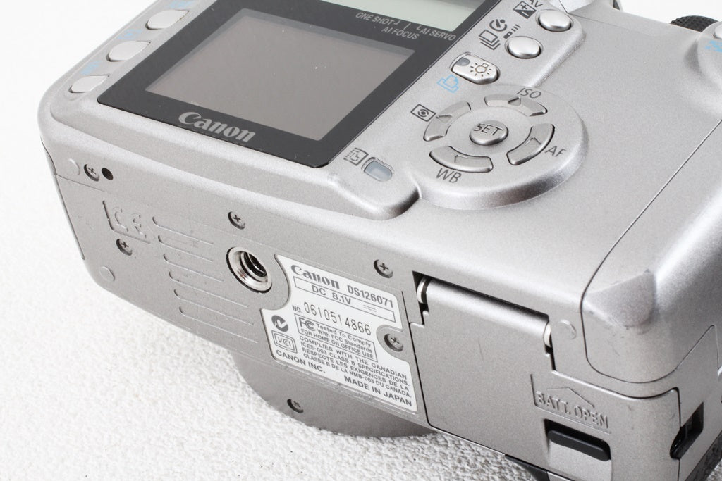 美品◆Canon EOS Kiss Digital N ダブルレンズキット