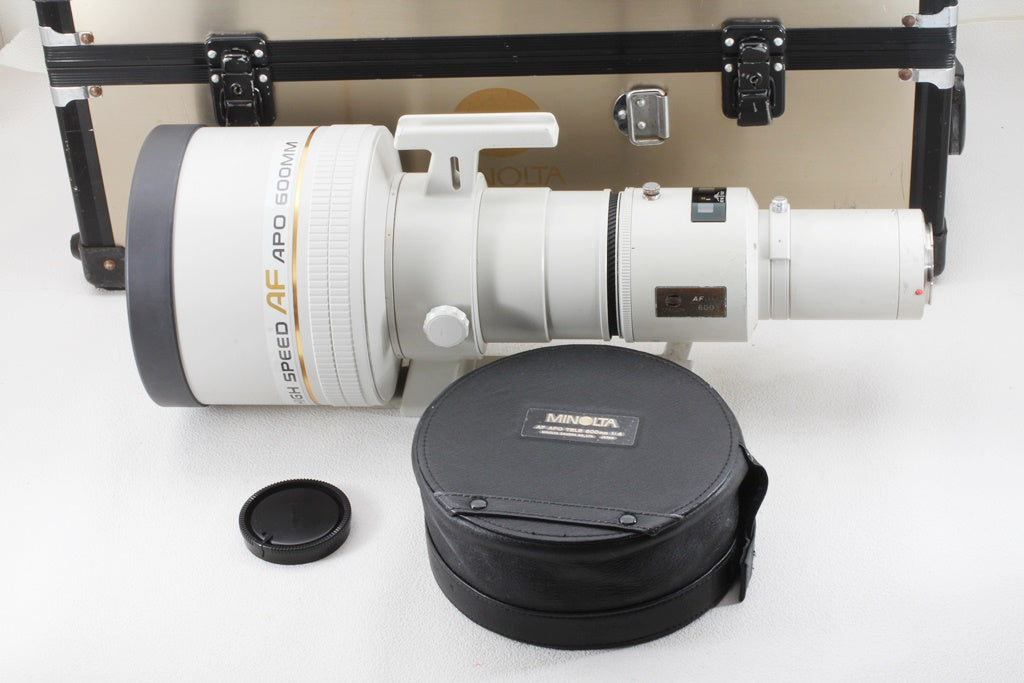 外観美品◆MINOLTA HIGH SPEED AF APO TELE 600mm F4G