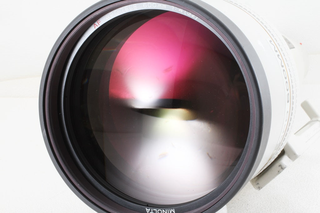 外観美品◆MINOLTA HIGH SPEED AF APO TELE 600mm F4G