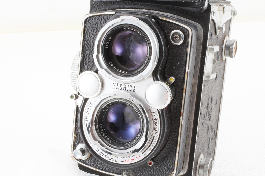 ジャンク品◆YASHICA YASHICA-D Yashikor 80mm F3.5
