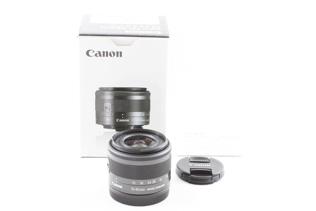 極上品◆Canon EF-M 15-45mm F3.5-6.3 IS STM