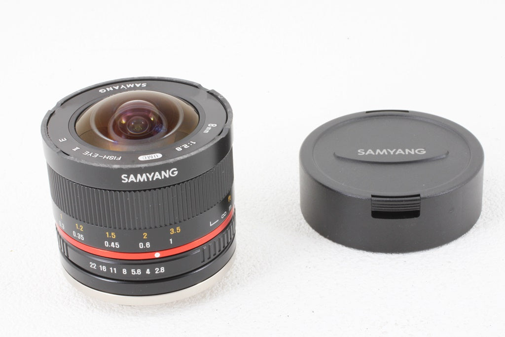 美品◆SAMYANG 8mm F2.8 UMC FishEyeⅡ Sony E