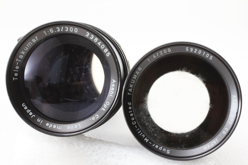 格安品◆ASAHI Pentax Takumar 35/3.5 135/3.5 200/4 300/6.3