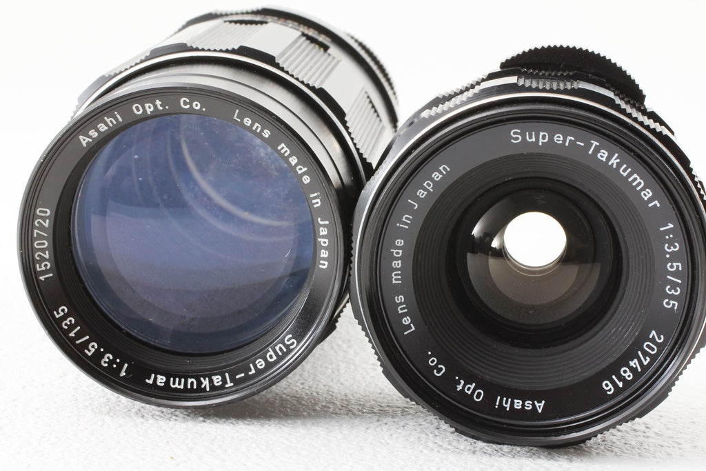 格安品◆ASAHI Pentax Takumar 35/3.5 135/3.5 200/4 300/6.3