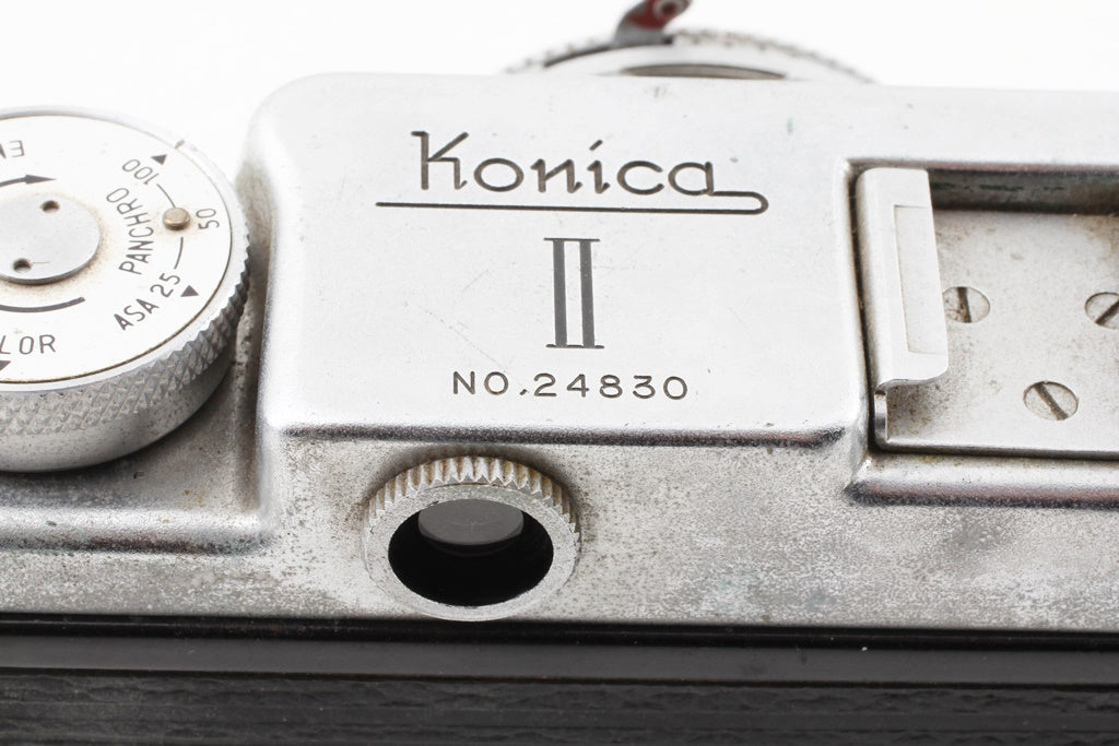 外観美品◆KONICA II 2 Hexanon 50/2.8
