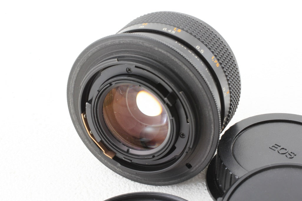美品◆Contax Planar 50mm F1.4 AEJ Canon EOSマウント