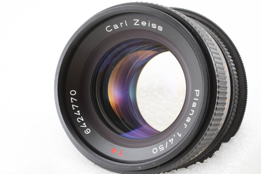 美品◆Contax Planar 50mm F1.4 AEJ Canon EOSマウント