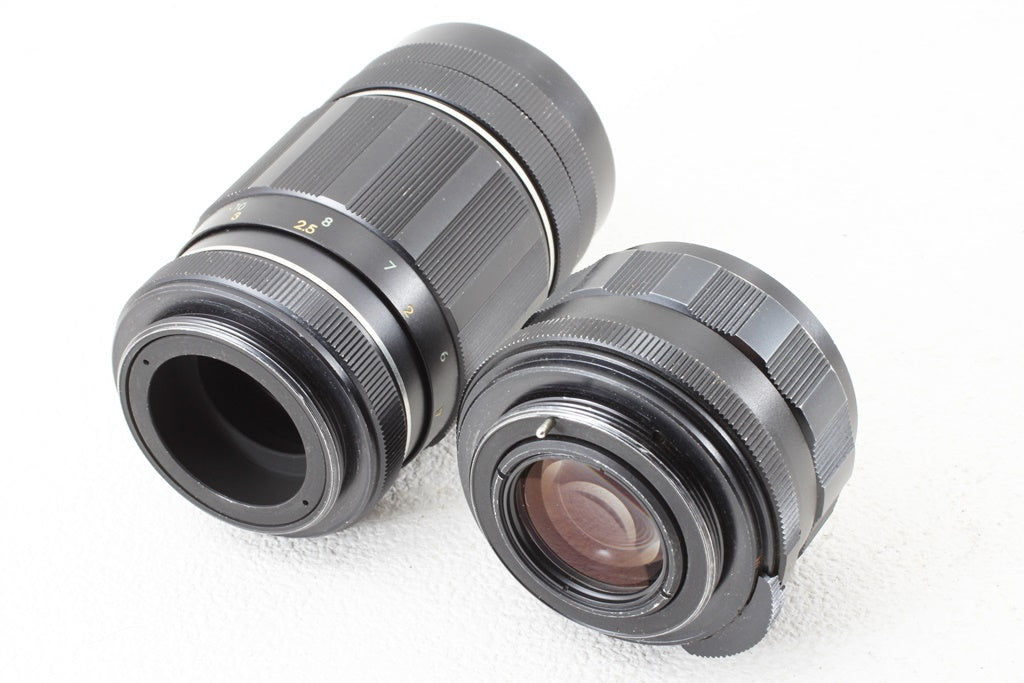 ジャンク品◆ASAHI Pentax SV Takumar 55/1.8 135/3.5