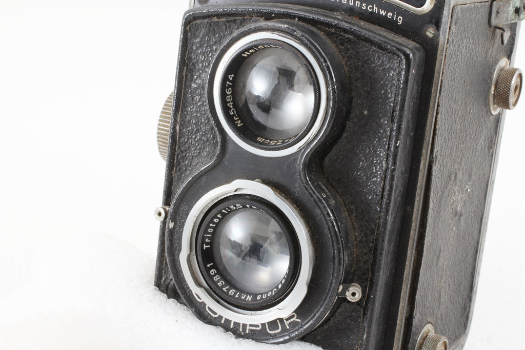 ジャンク品◆Rolleicord I Triotar 7.5cm F3.5