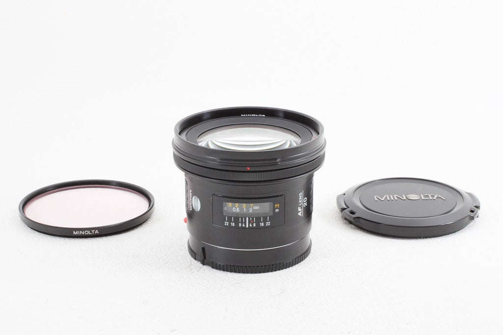 極上品◆MINOLTA AF 20mm F2.8 旧