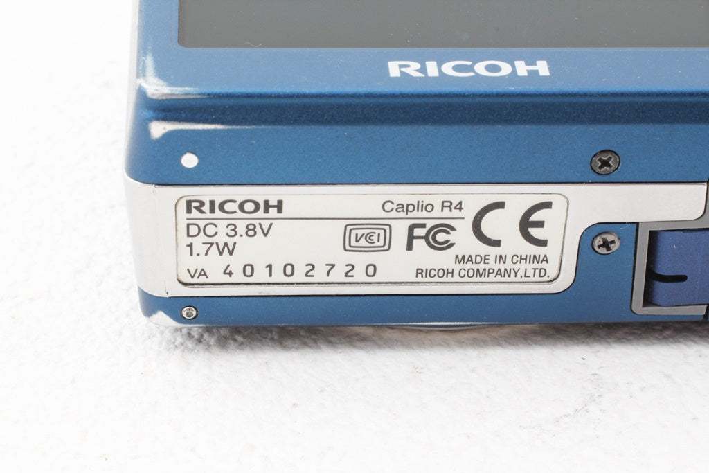 ジャンク品◆RICOH Caplio R4