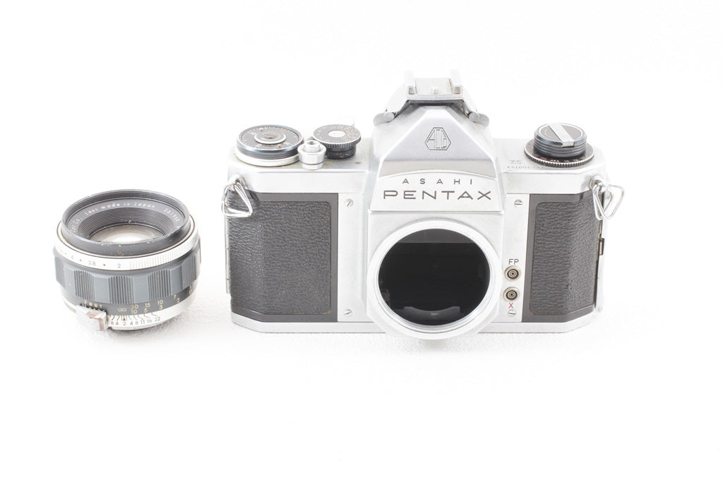 ジャンク品◆ASAHI Pentax S2 55/2 レンズ付き