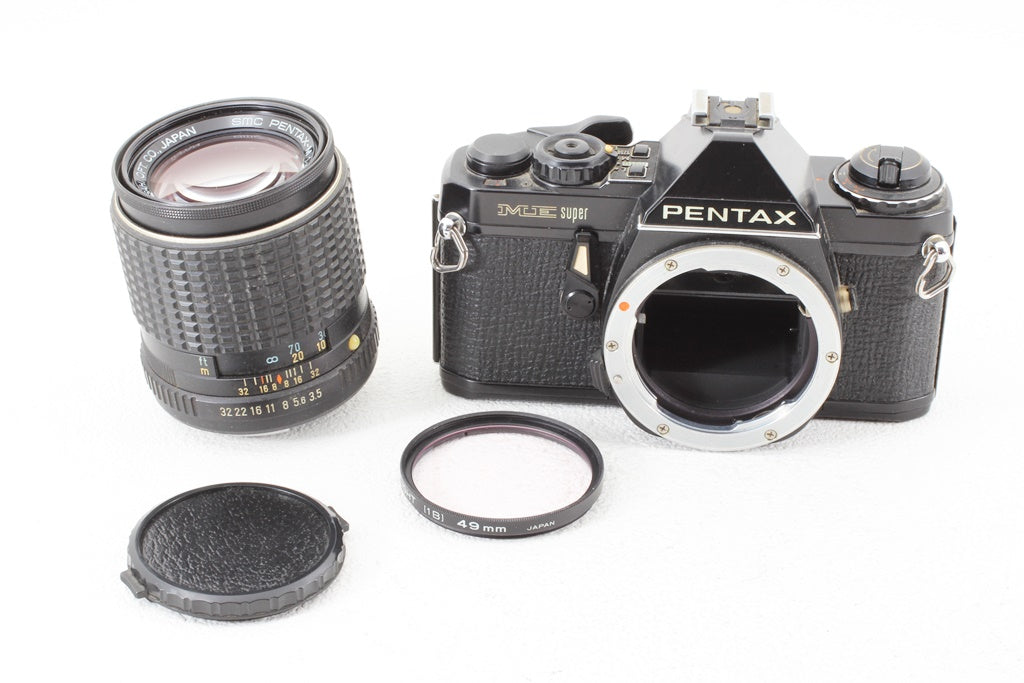 ジャンク品◆Pentax ME Super smc Pentax-M 135/3.5