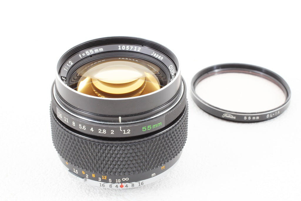 美品◆Olympus OM-SYSTEM G.ZUIKO AUTO-S 55mm F1.2