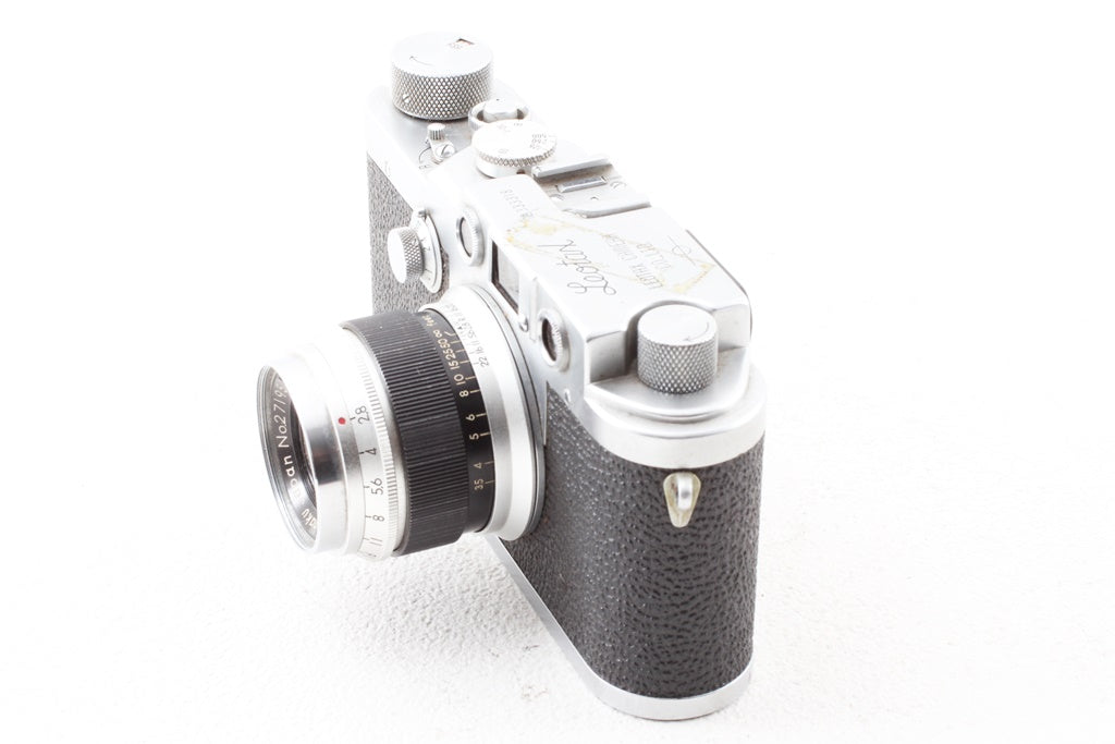 外観美品◆Leotax T Topcor 5cm F2.8
