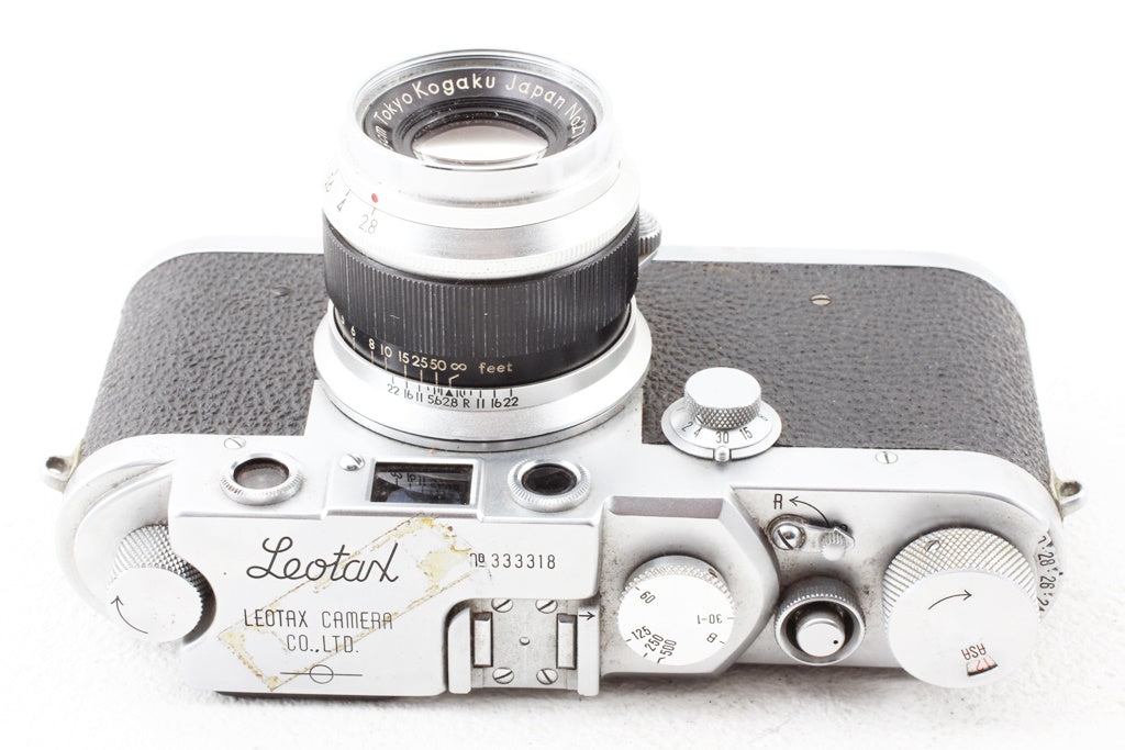 外観美品◆Leotax T Topcor 5cm F2.8