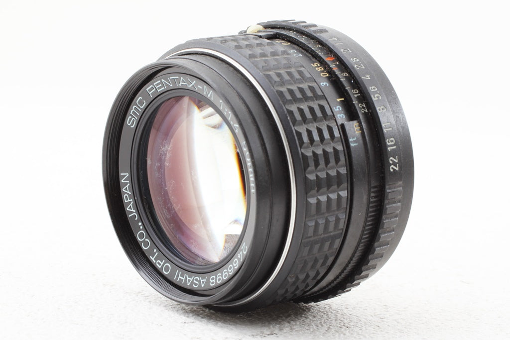 ジャンク品◆Pentax ME smc Pentax-M 50/1.4 レンズ付き
